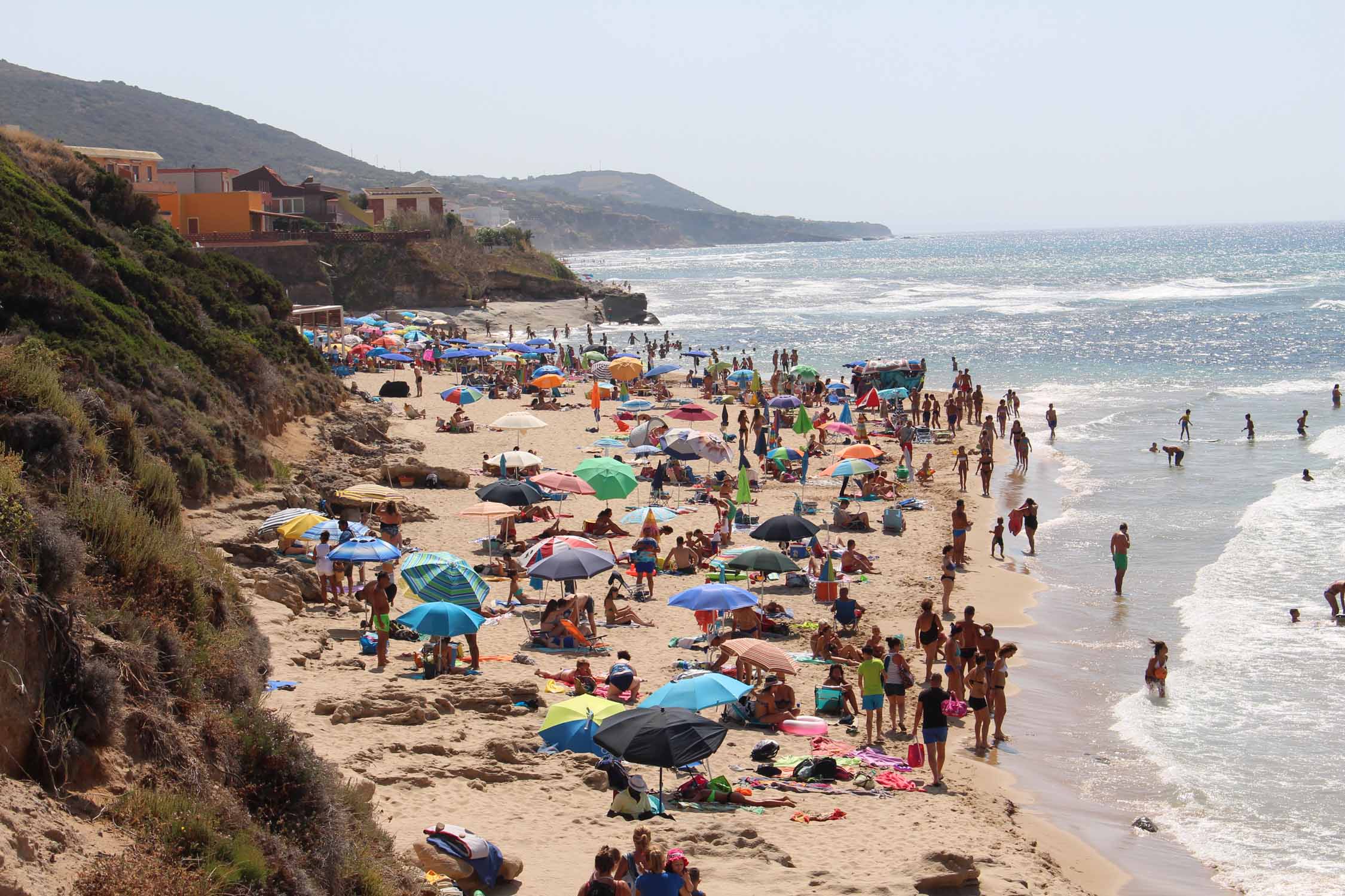 Sardaigne, Lu Bagnu, plage