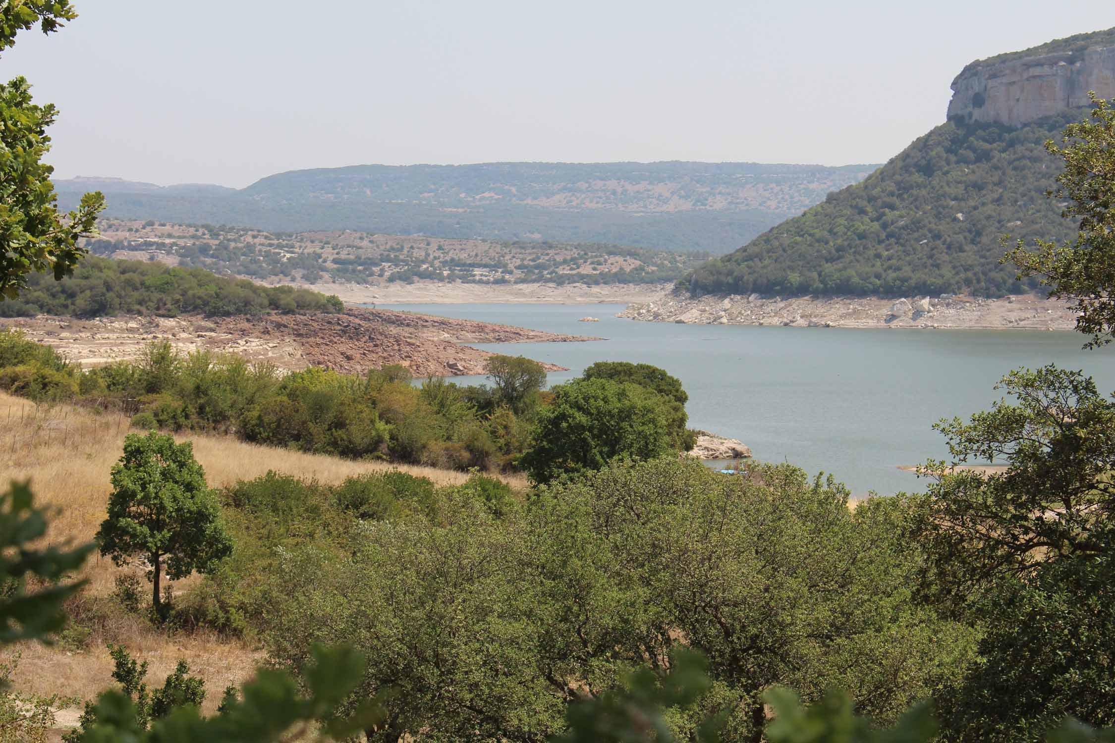 Sardaigne, lac Alto Temo