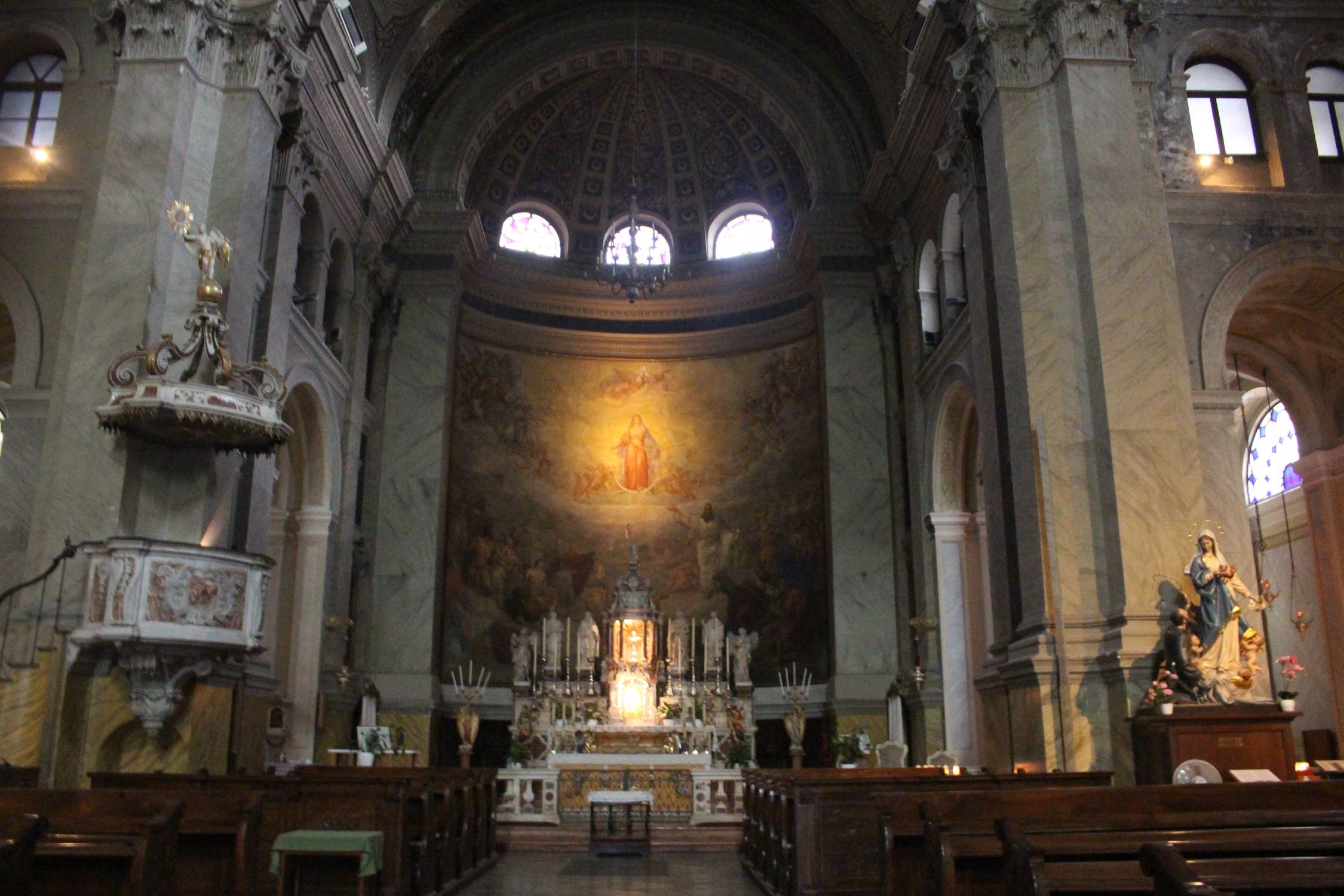 Triestre, basilique Sainte-Marie-Majeure, intérieur