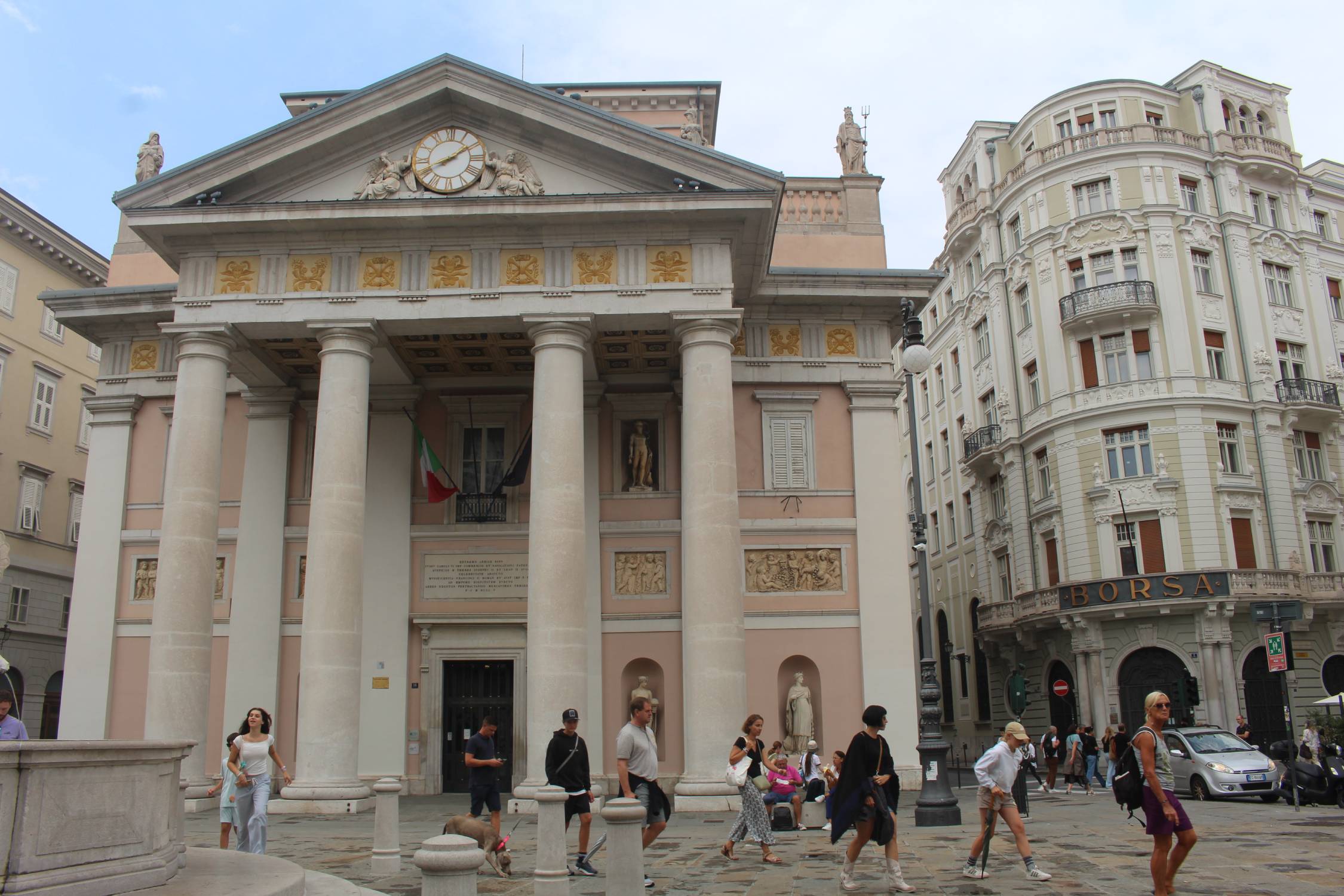 Triestre, bâtiment, Chambre de commerce
