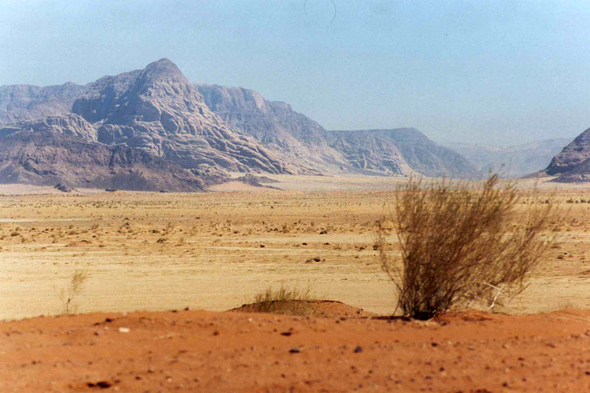 Wadi Rum, paysage