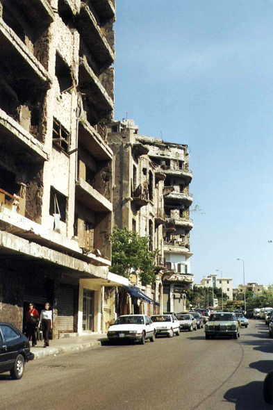 Beyrouth, ligne de démarcation