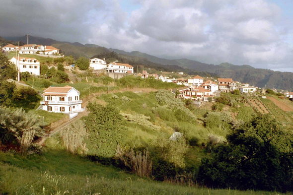 Madère, village de Santana