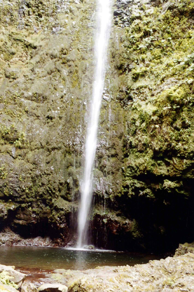 Madère, Caldeirão Verde, cascade