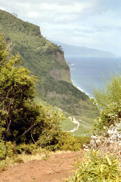 Madère, São Jorge, paysage
