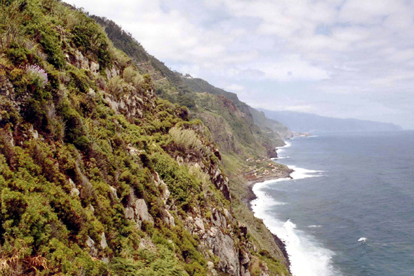 Madère, village de São Jorge