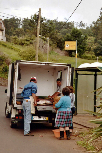 Madère, Faial, poissonnier