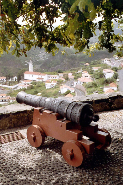 Madère, Faial, canon