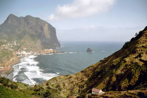 Madère, Porto da Cruz, paysage