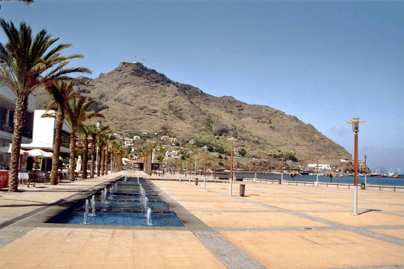 Madère, Machico, bord de mer