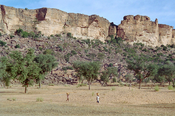 Pays Dogon, falaise de Bandiagara, Mali