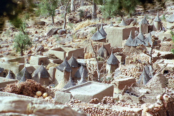 Pays Dogon, falaise de Bandiagara