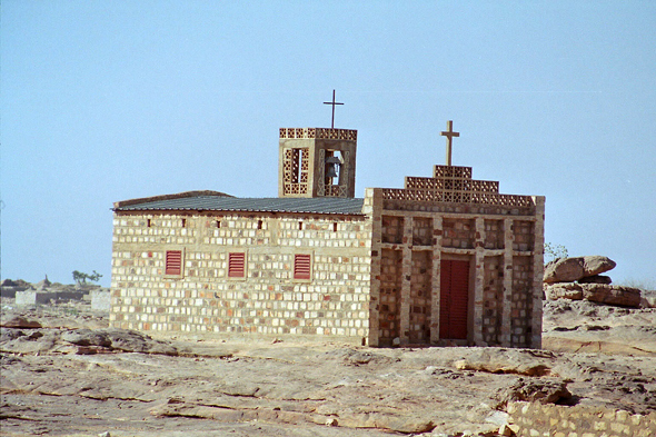 Pays Dogon, église Sangha