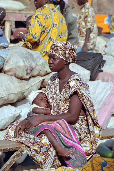 Djenné, marché, malienne