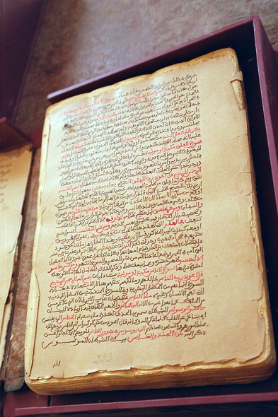 Tombouctou, manuscrit