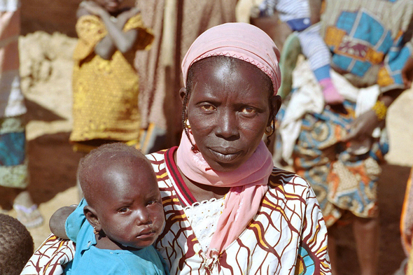 Tonka, mère et enfant