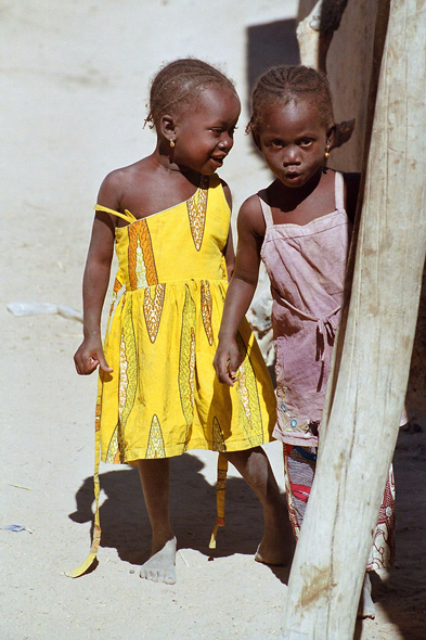 Mali, Akka, enfants Songhaï