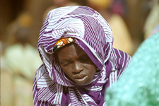 Malienne, march&eacute; de Djenn&eacute;
