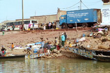 Mopti, poissonnier
