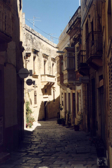 Malte, Vittoriosa, ruelle