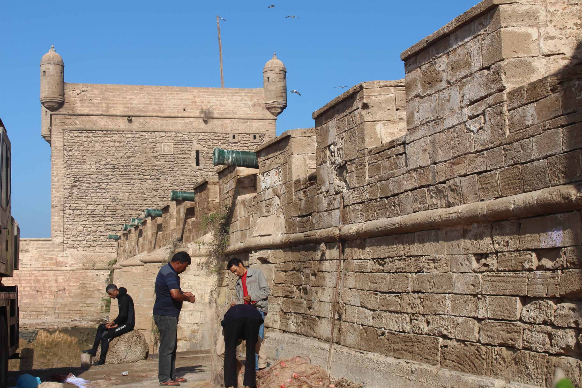 Essaouira, sqala du port