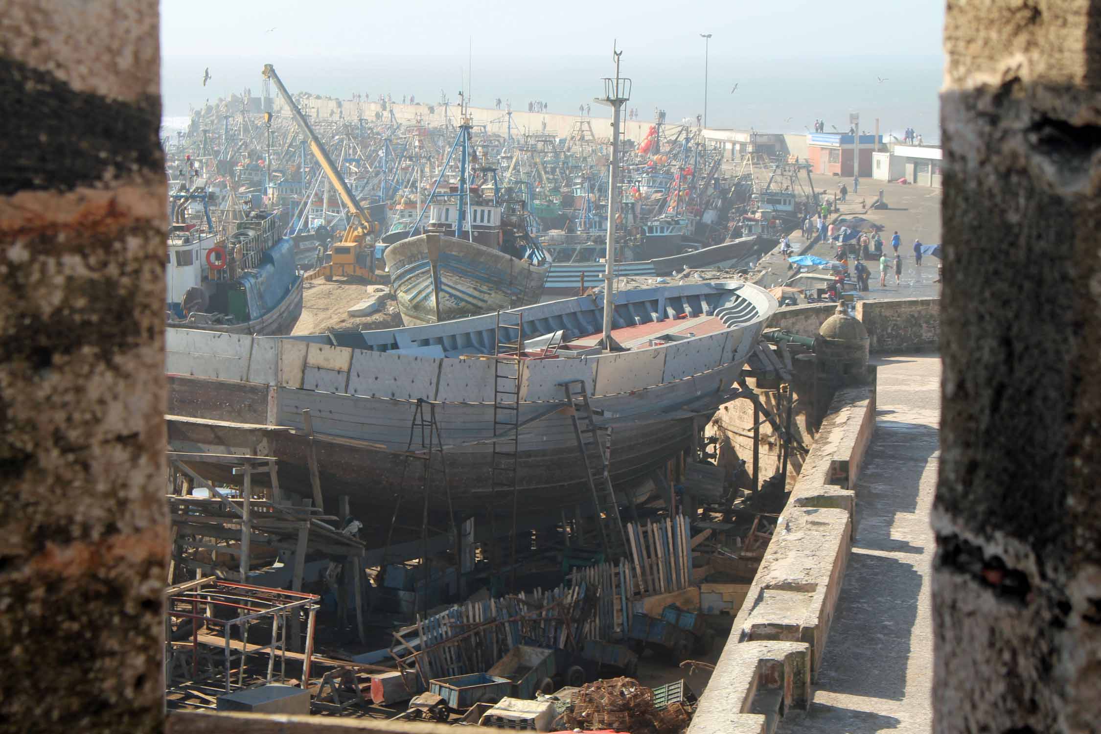 Essaouira, chalutiers