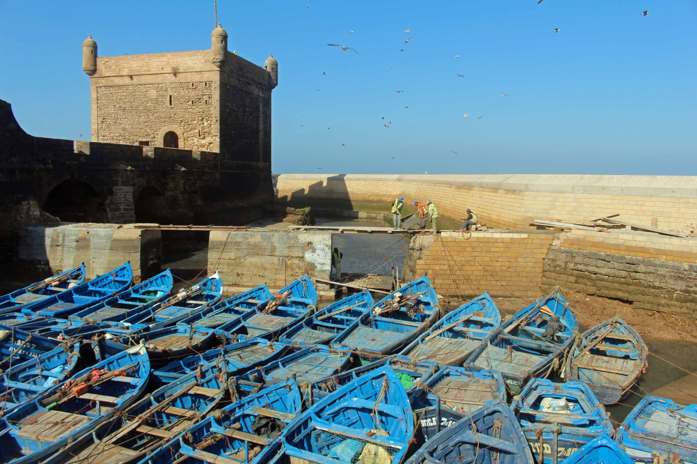 Essaouira, barques