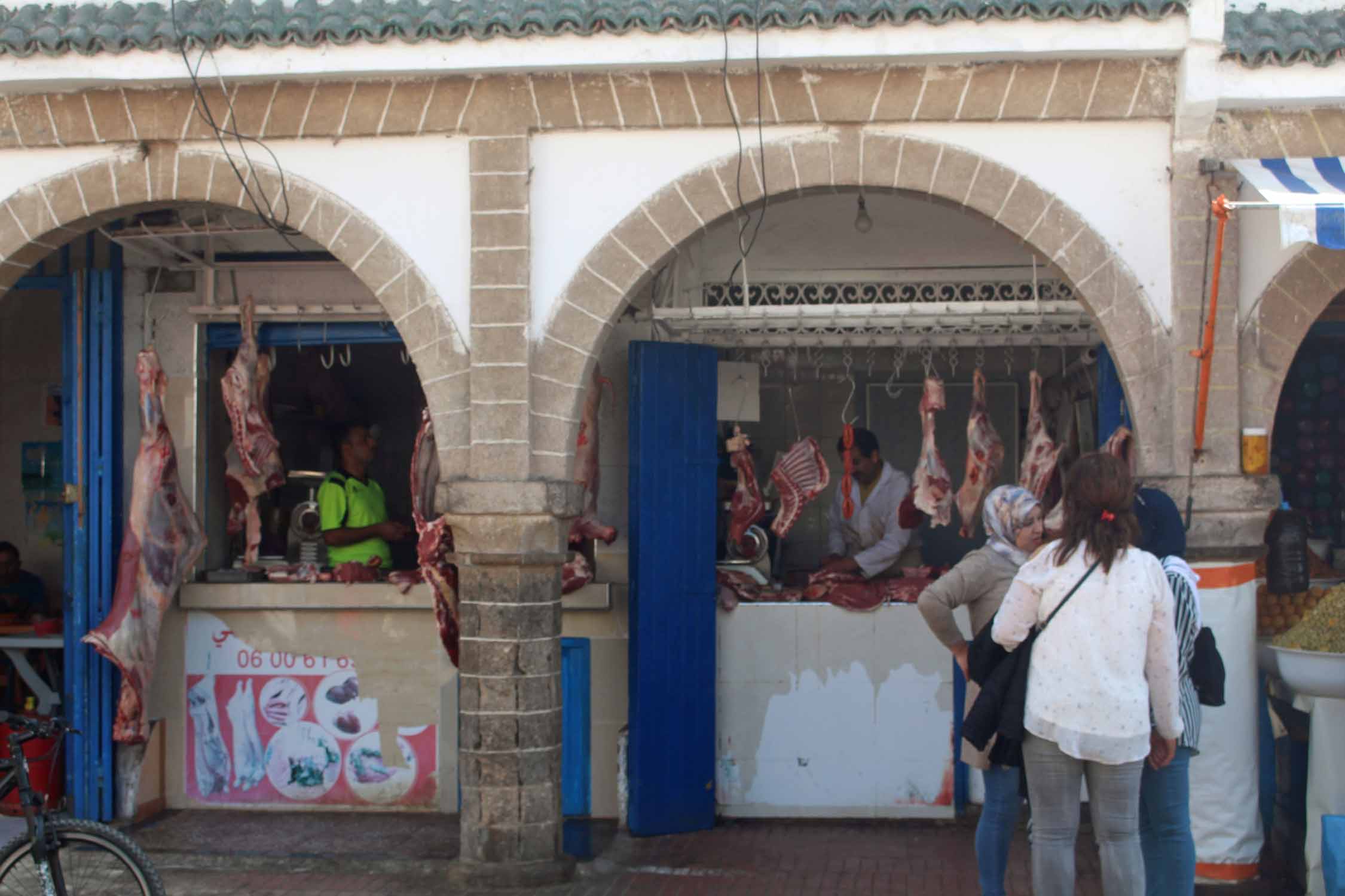 Essaouira, souk, boucherie