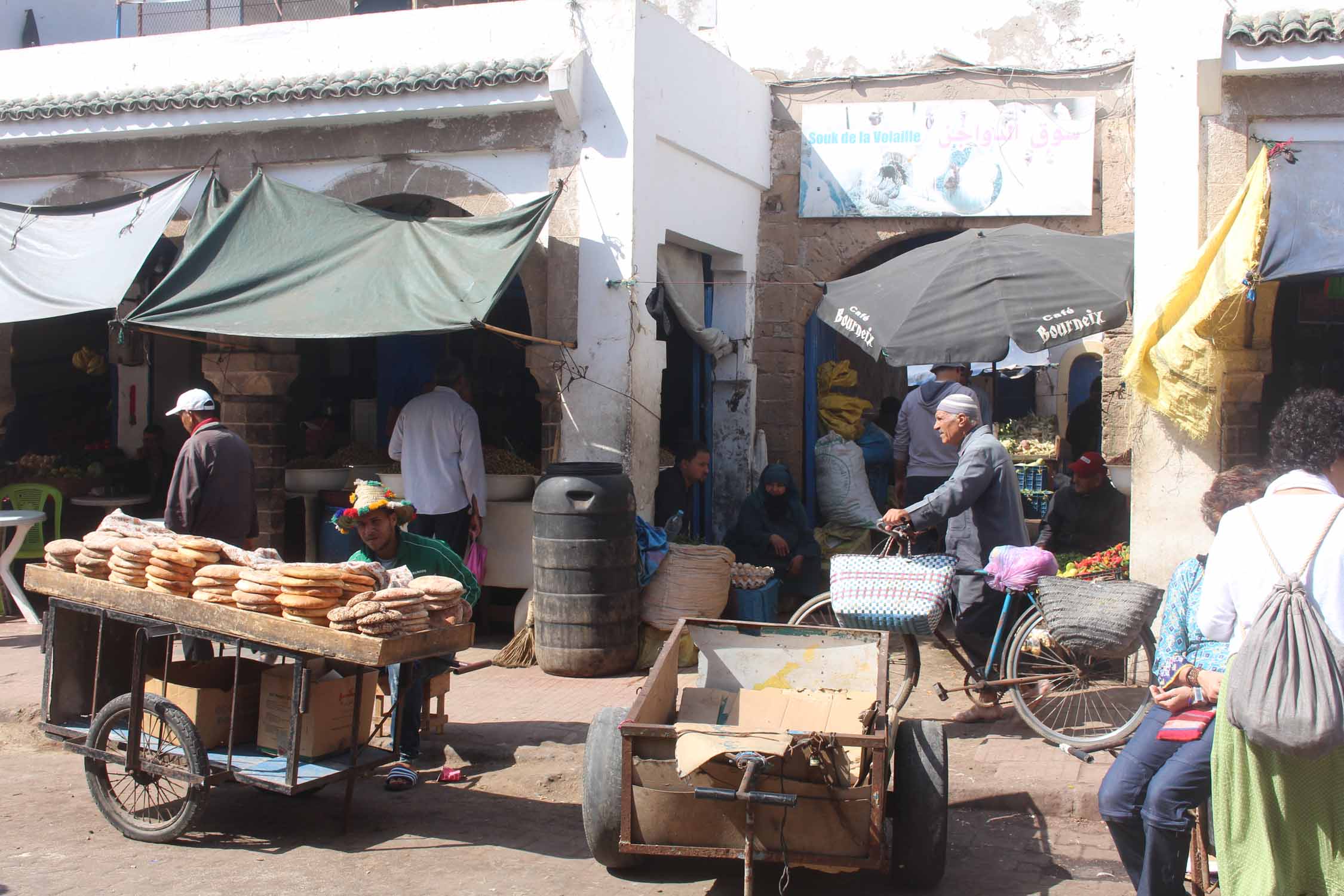 Essaouira, souk, vendeurs