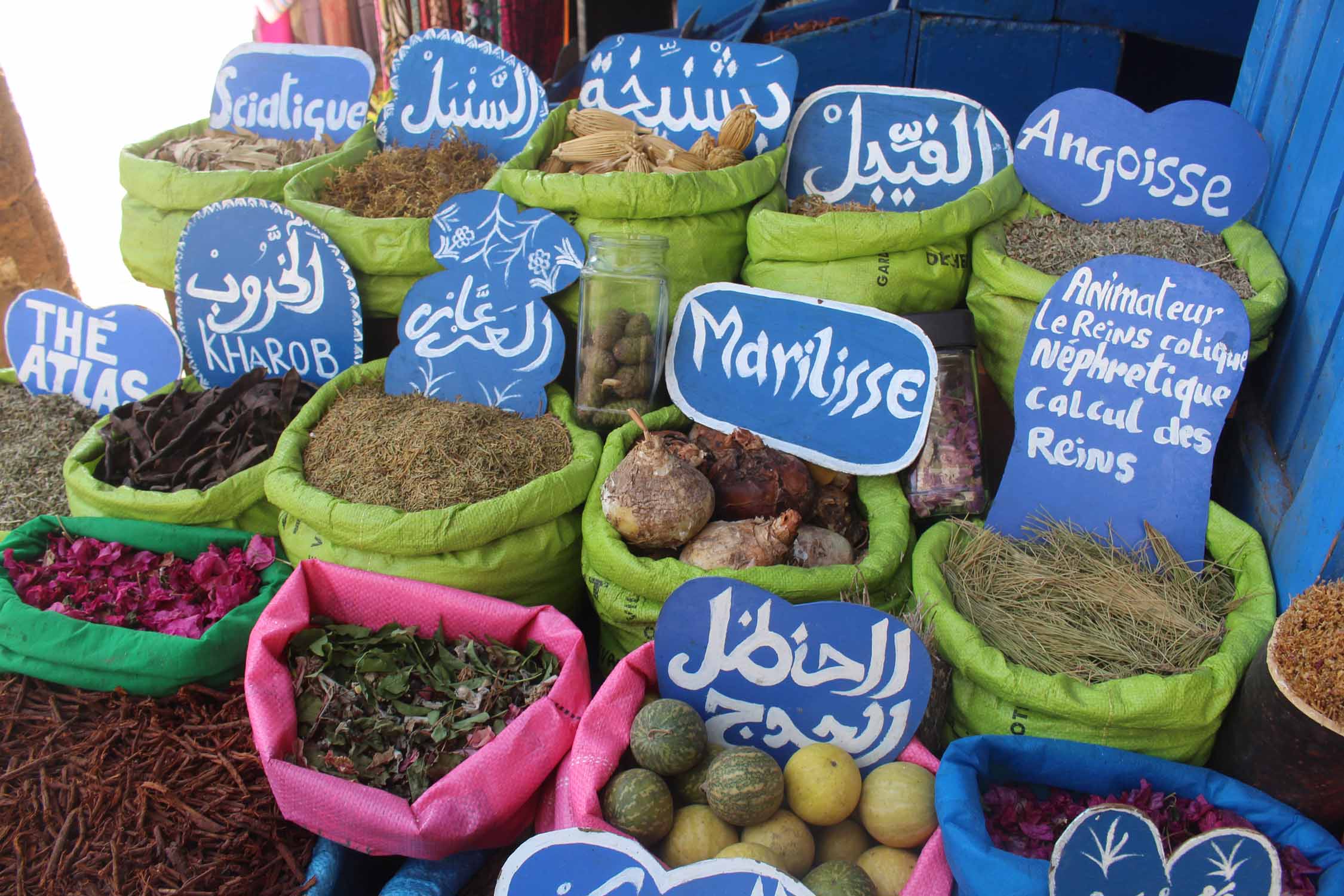 Essaouira, herboristerie