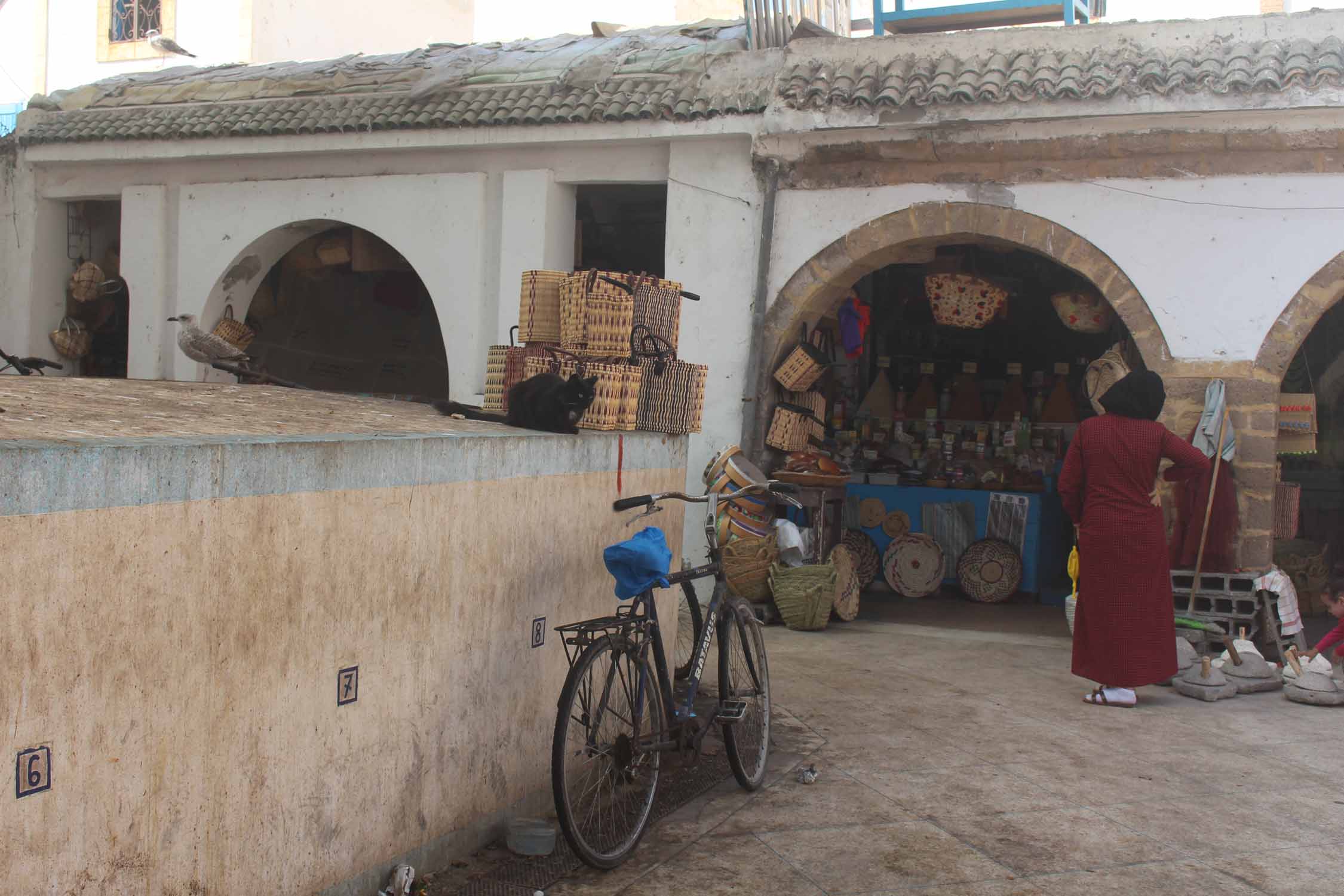 Essaouira, place, poissonnerie