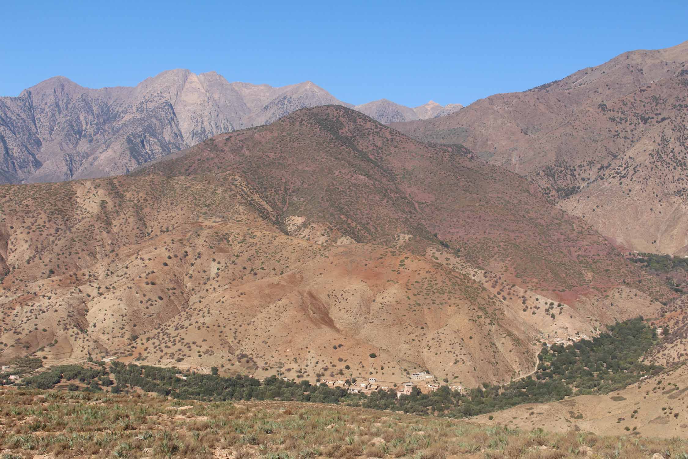 Maroc, paysage, Haut-Atlas