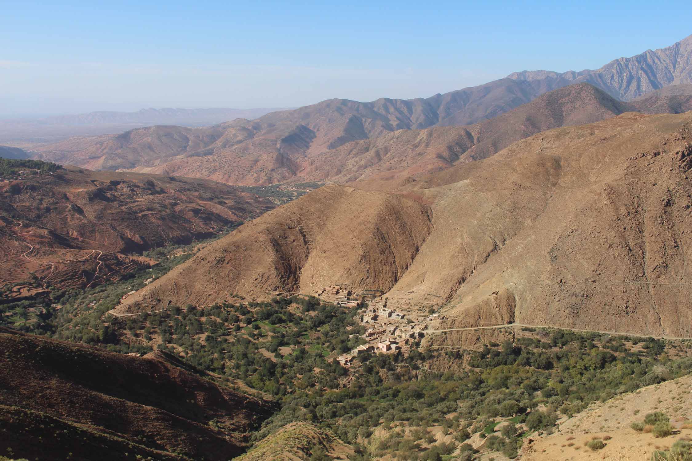 Paysage, Atlas, Maroc