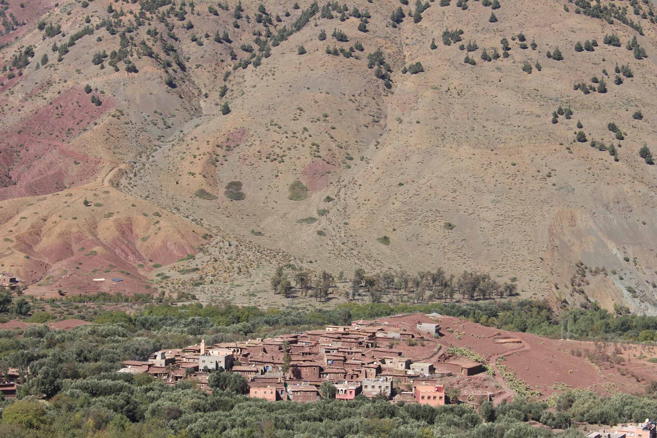 Maroc, villages berbères, Atlas