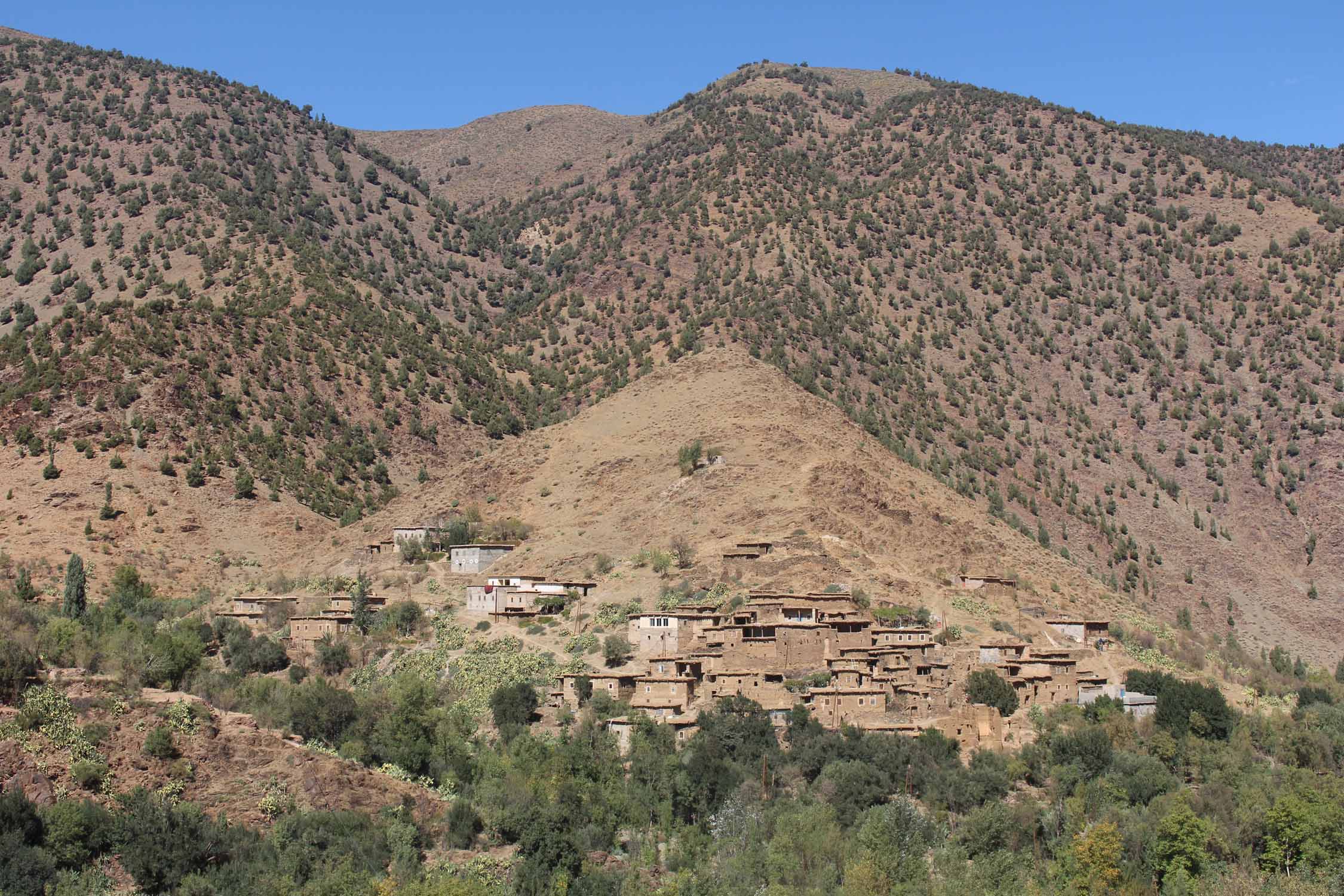 Maroc, villages berbères, Tizi-n-Test
