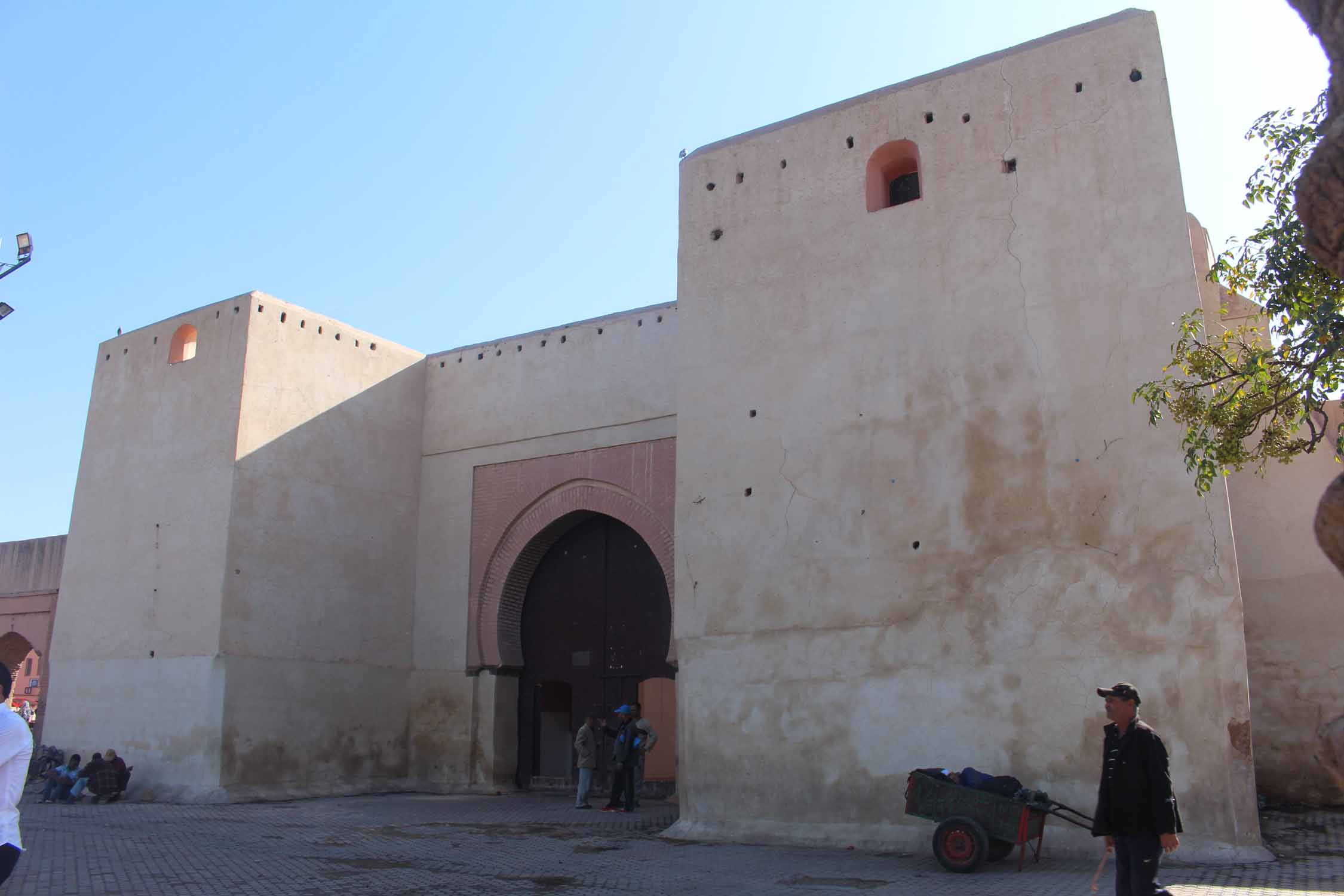 Marrakech, porte Bab Doukkala