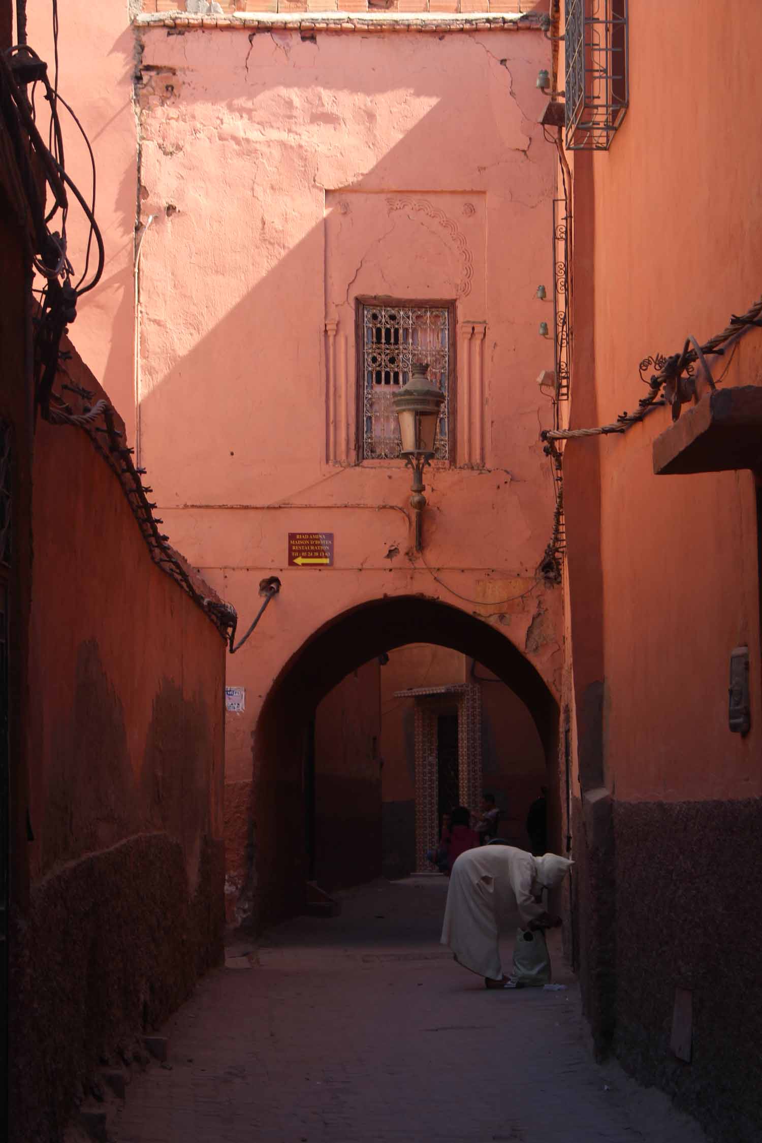 Marrakech, ruelle typique