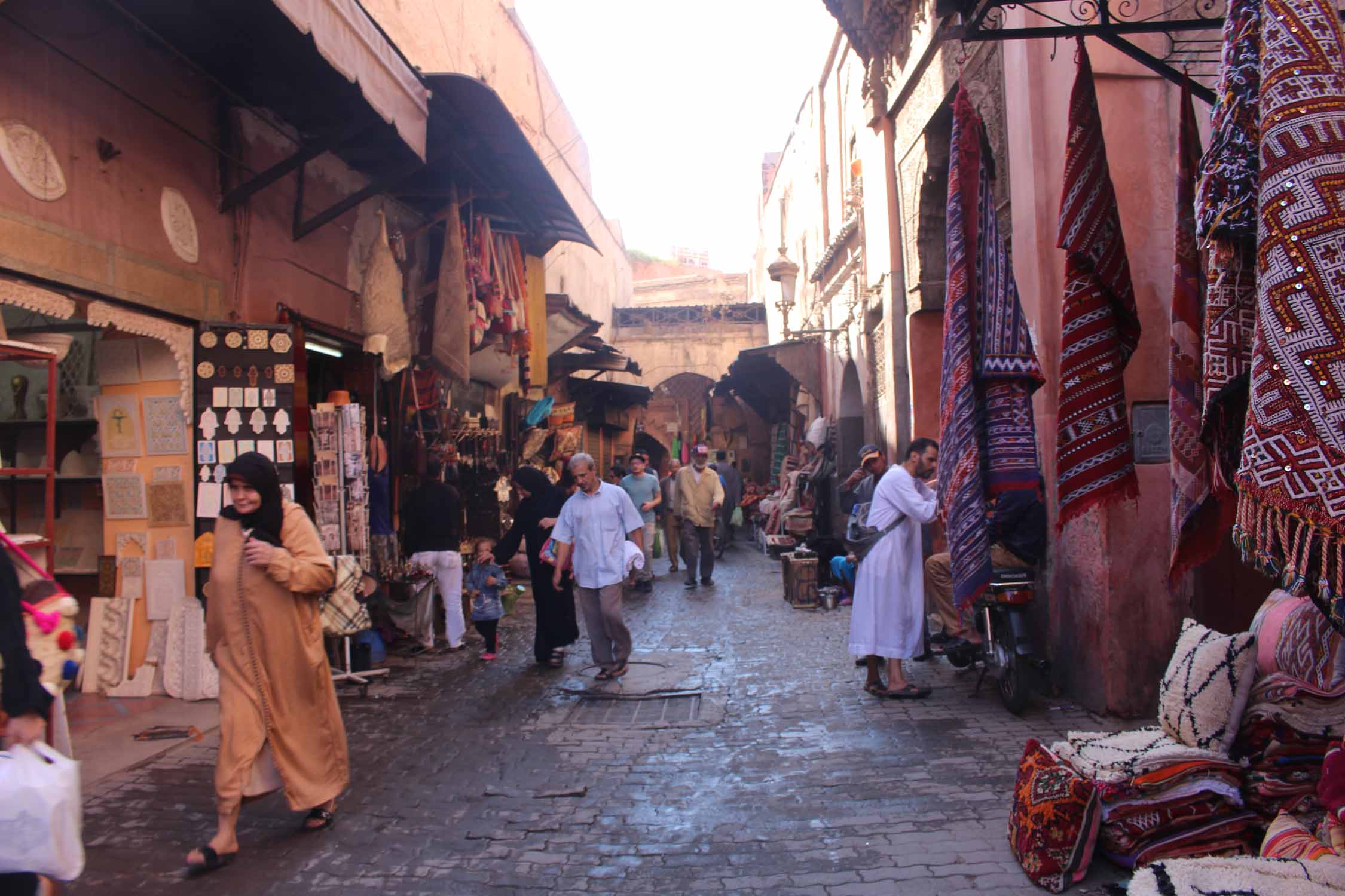 Marrakech, souk, rue Assouel