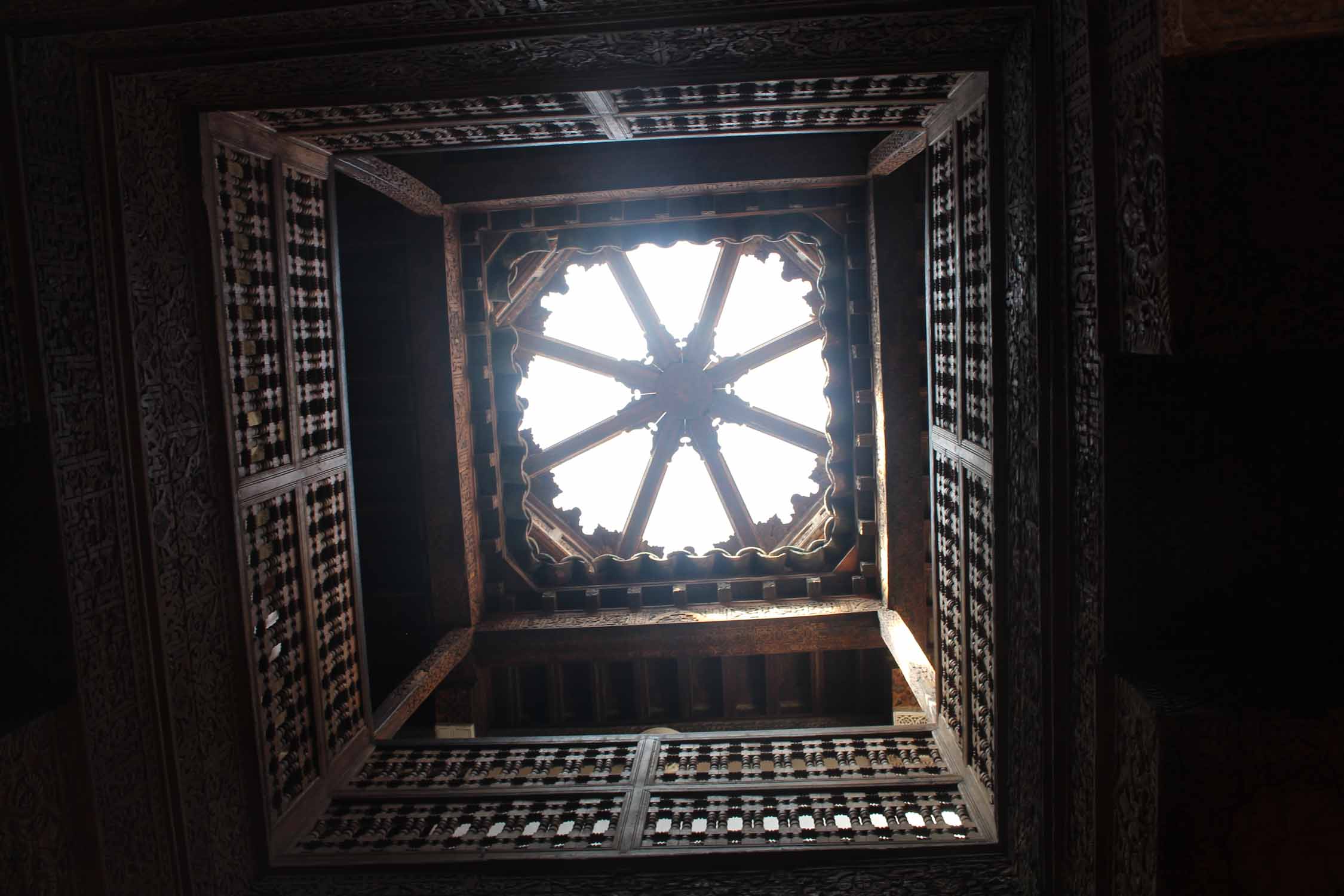 Marrakech, medersa Ben Youssef, toit