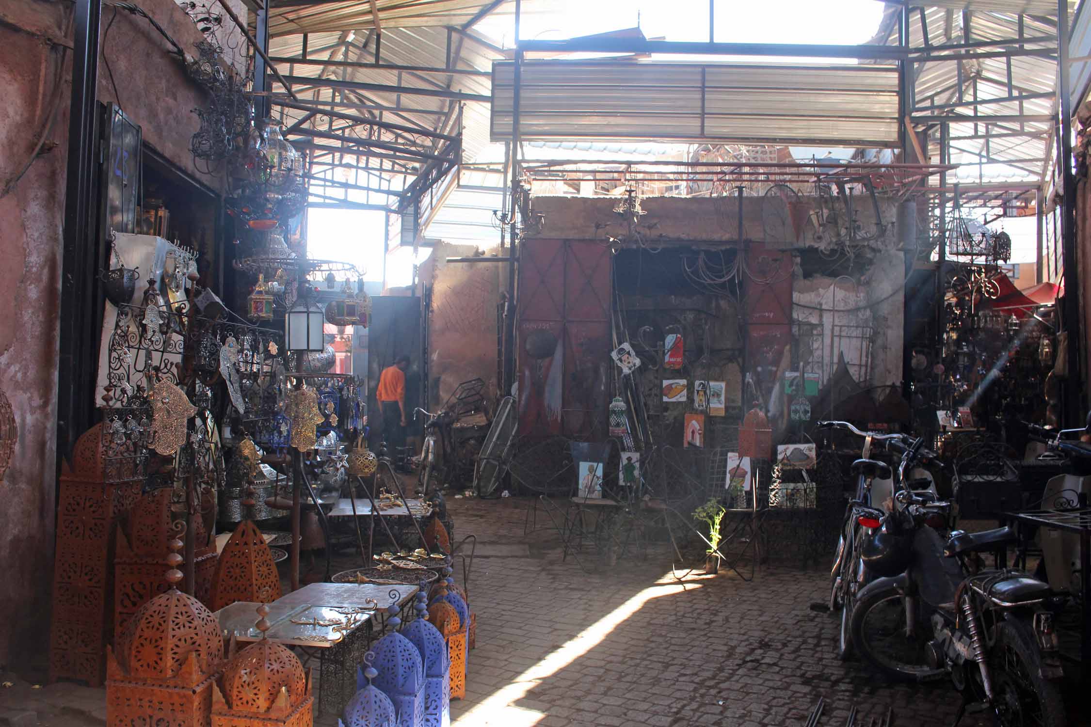 Marrakech, souk des artisans