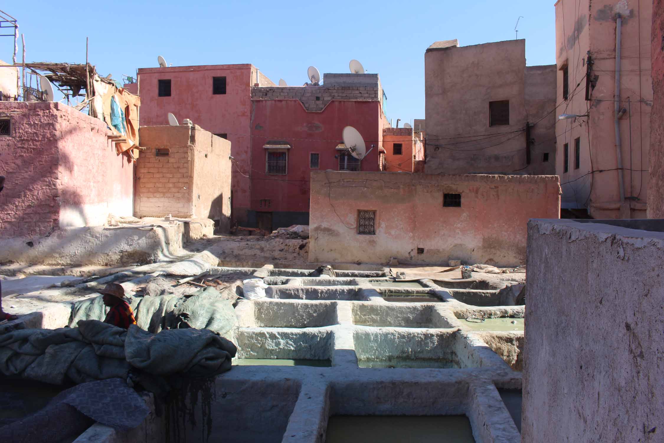 Marrakech, tanneries