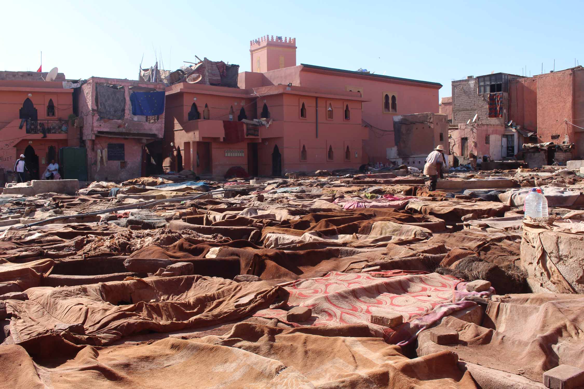 Quartier des tanneurs, Marrakech