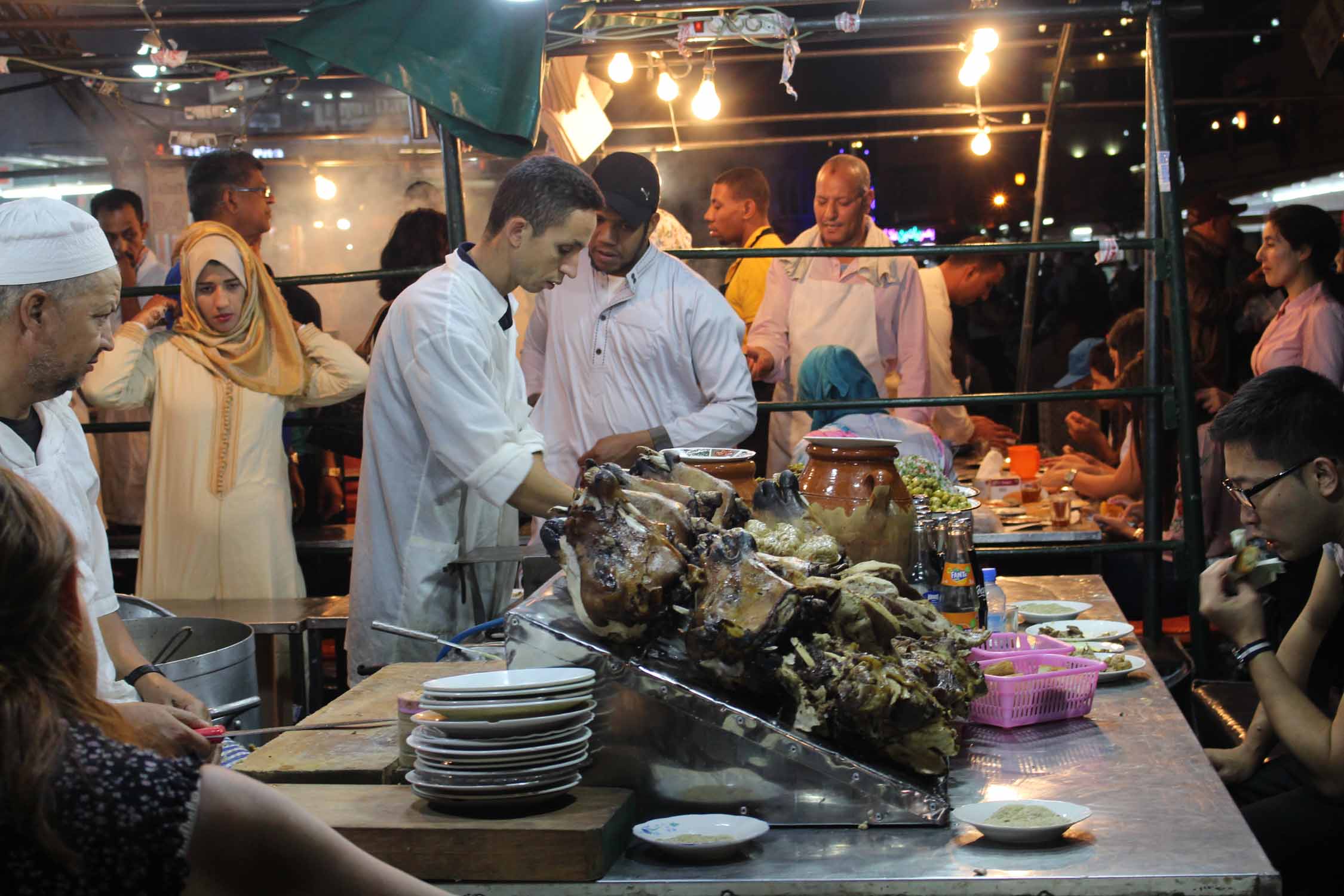 Marrakech, souk, viande