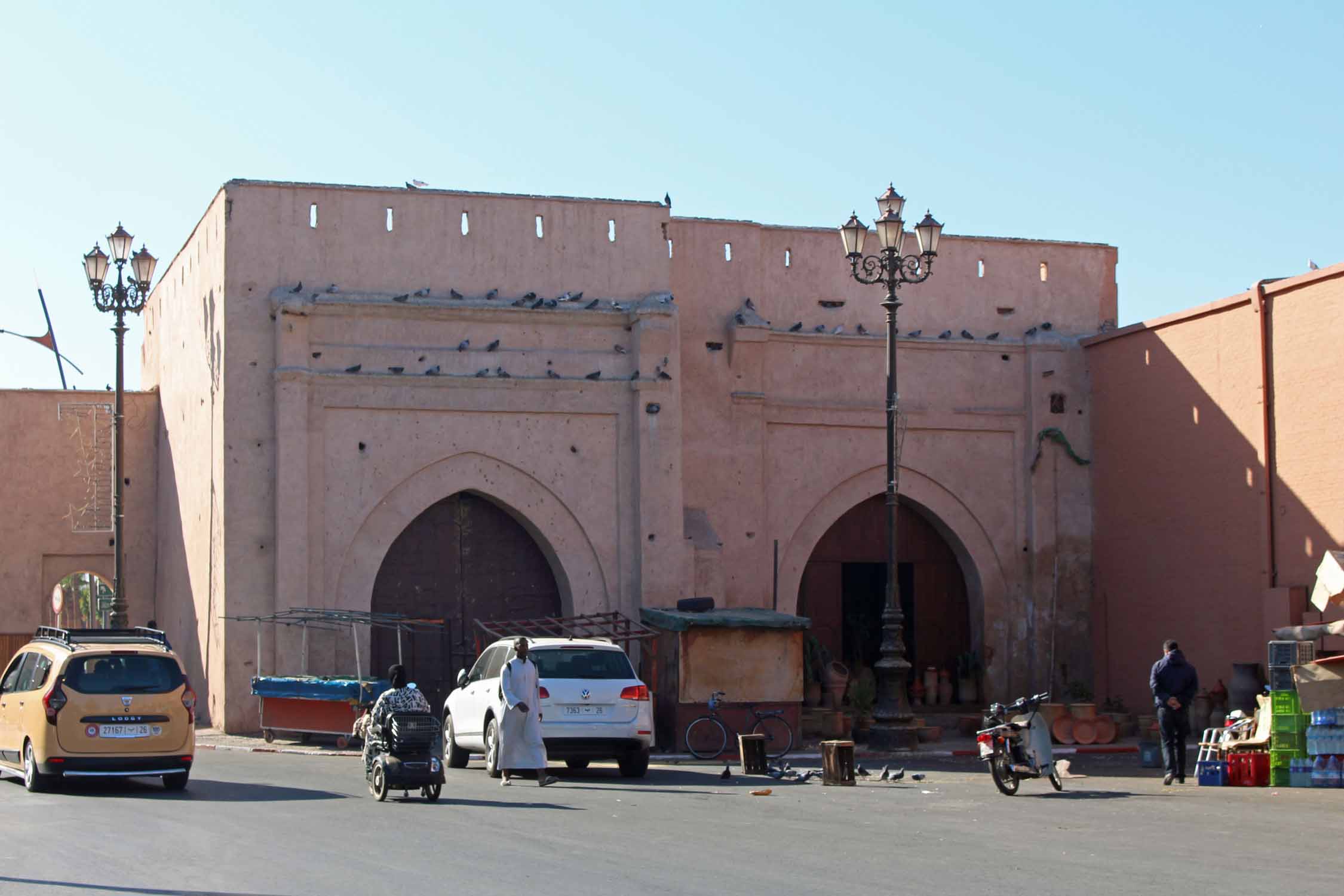 Marrakech, porte Bab er Robb