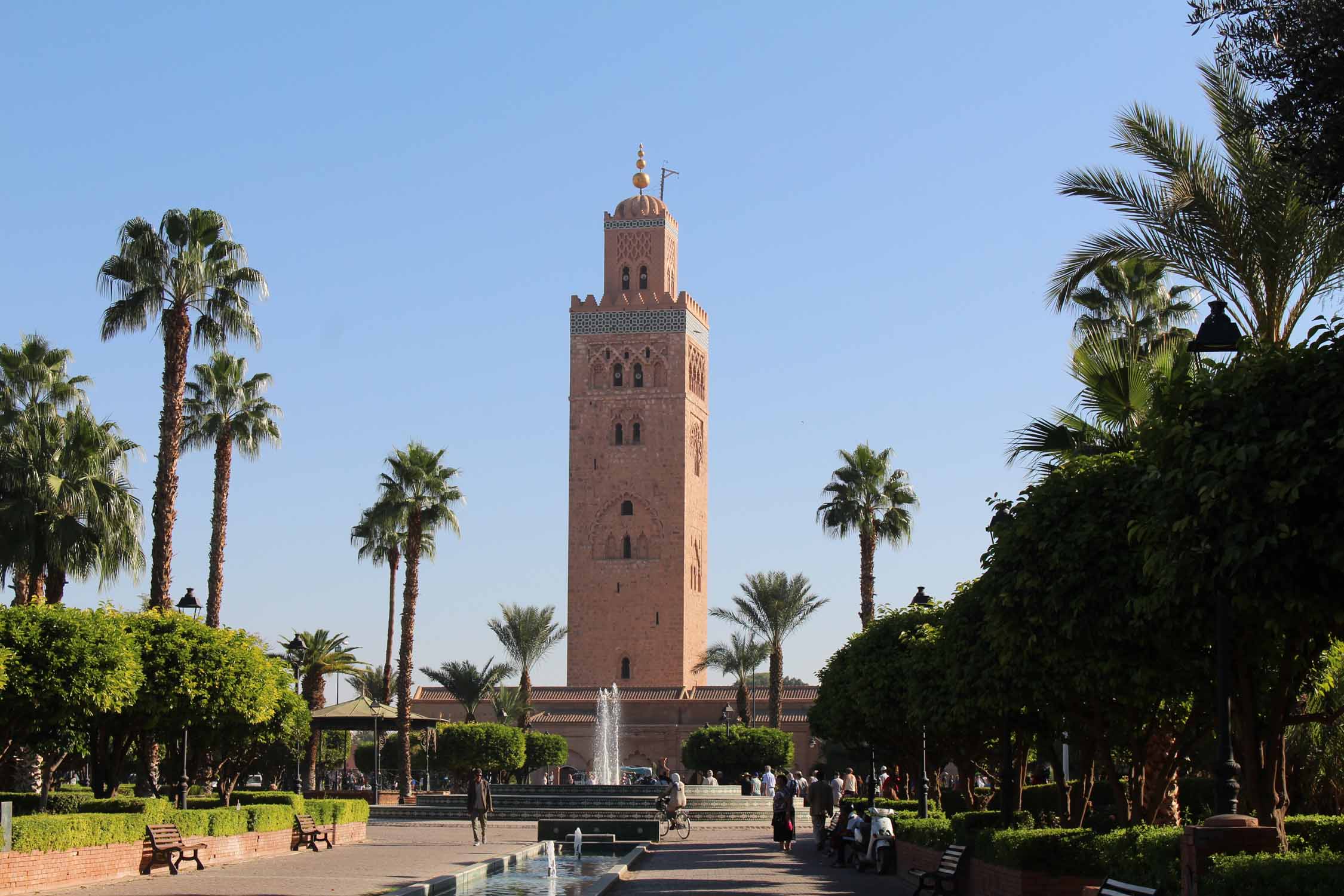 Marrakech, la Koutoubia