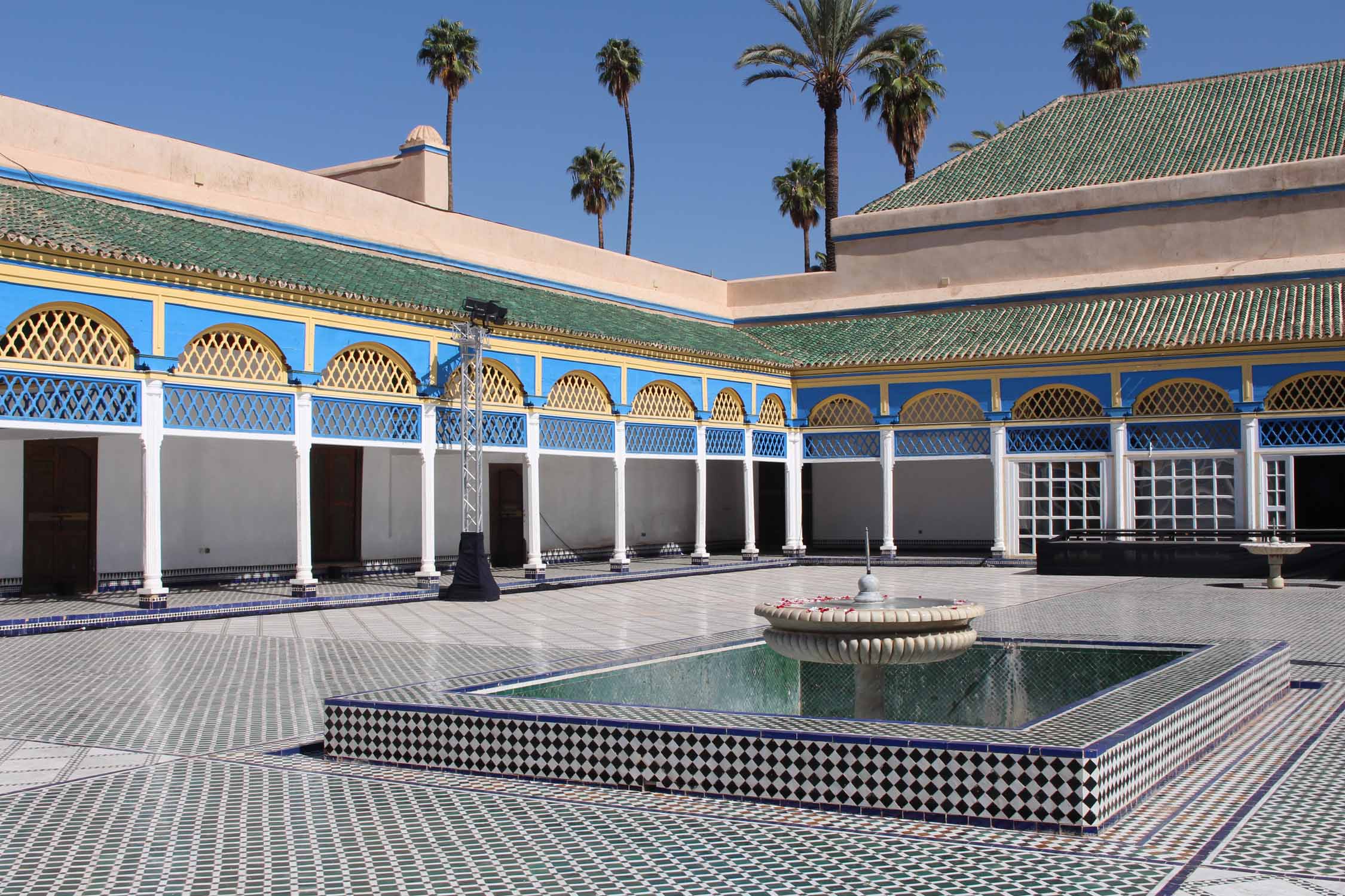 Marrakech, palais Bahia