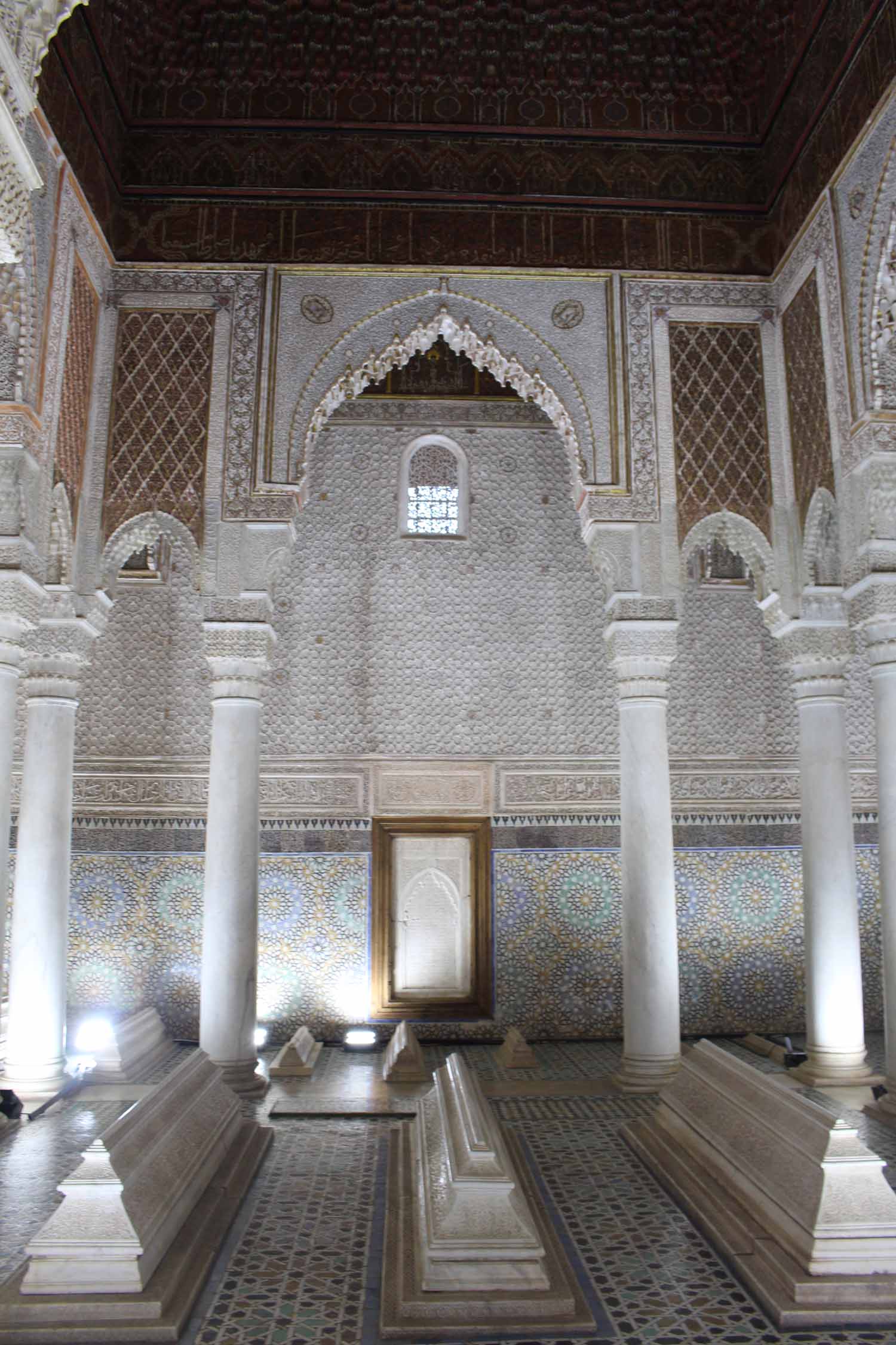 Marrakech, tombeaux Saadiens