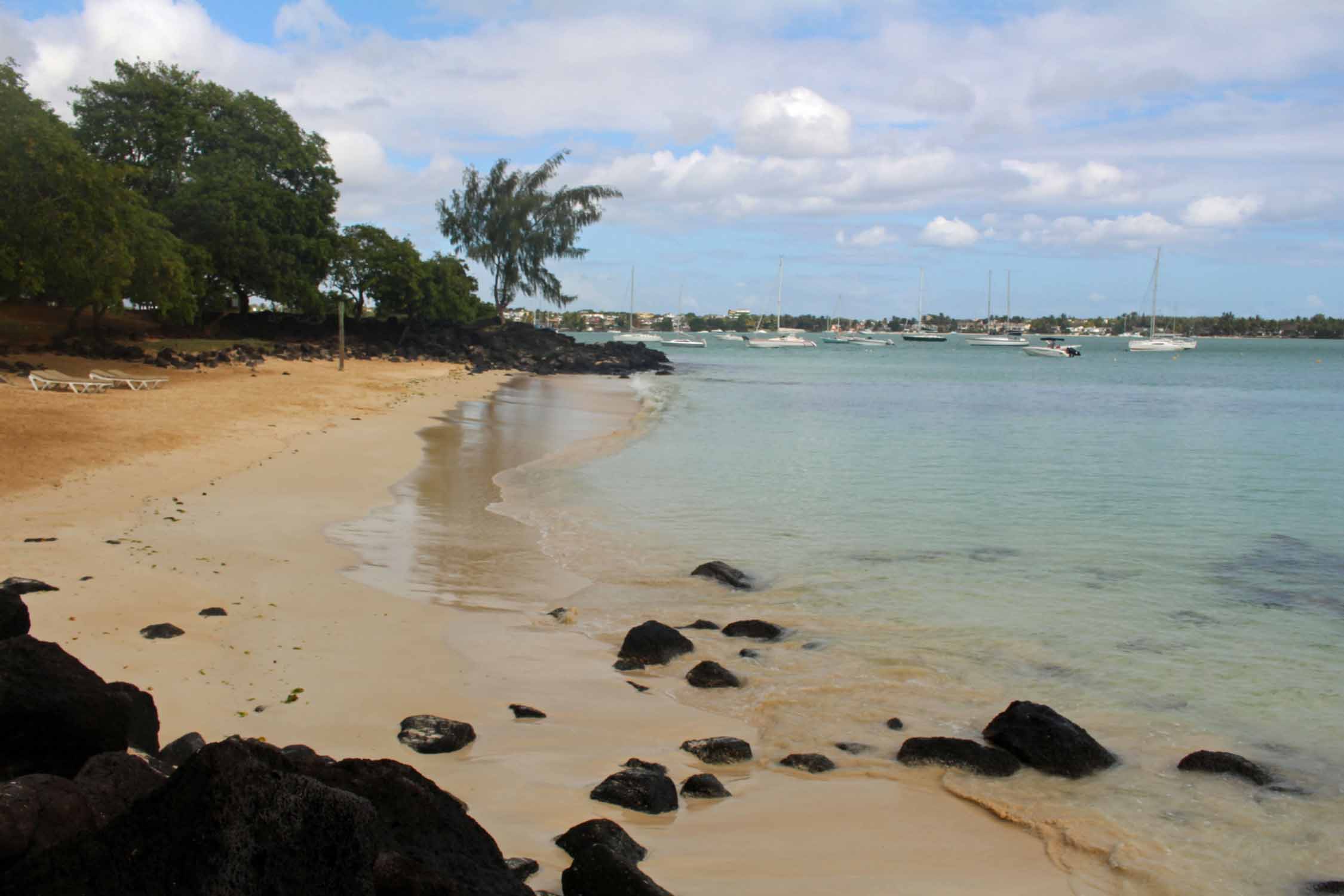 Grand-Baie, île Maurice, eau turquoise