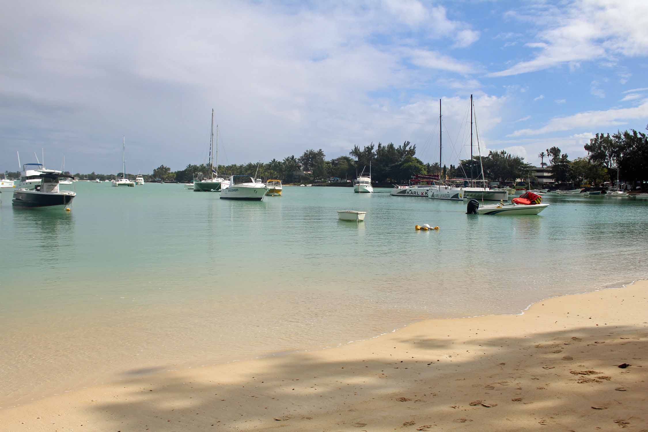 Grand-Baie, île Maurice, plage