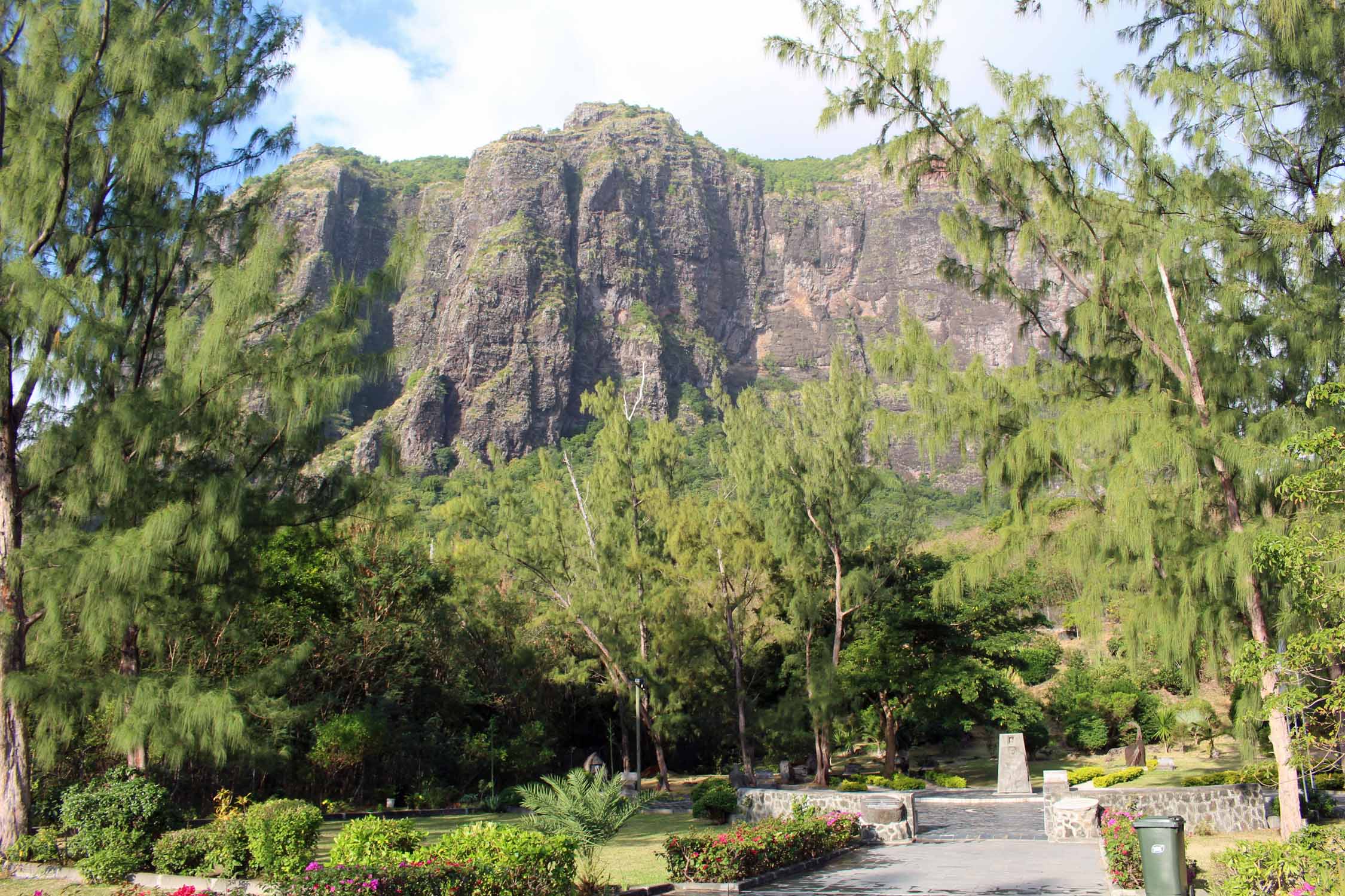 Ile Maurice, Le Morne Brabant, monument des Esclaves